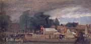 John Constable The Village fair,East Bergholt 1811 oil painting picture wholesale